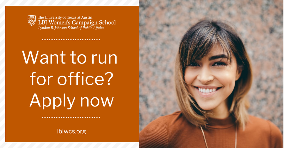 Want to run for office? Apply now.