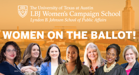 LBJ Women's Campaign School — Women on the ballot in 2024