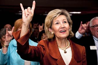 Sen. Kay Bailey Hutchison (R-TX) — Photo credit: Lauren Tarbel (www.laurentarbel.com)