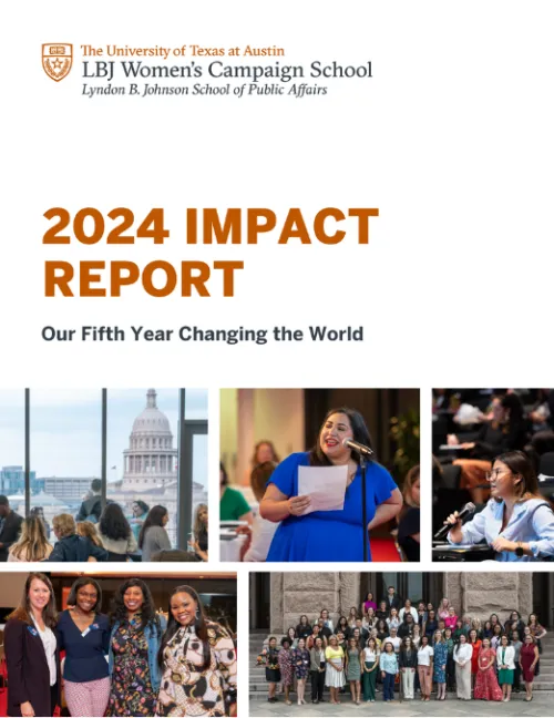 2024 LBJ Women's Campaign School Impact Report