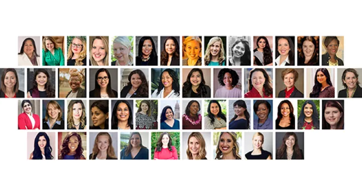 Inaugural cohort of the LBJ Women's Campaign School