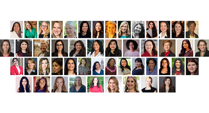 Inaugural cohort of the LBJ Women's Campaign School
