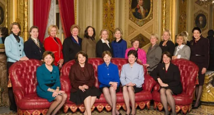 The women elected to the U.S. Senate, 2009