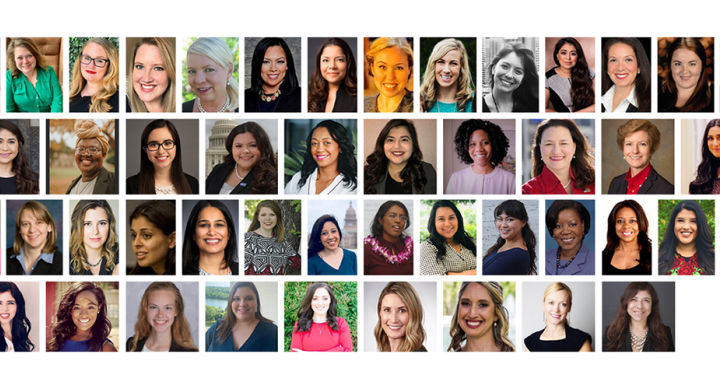 The inaugural class of the LBJ Women's Campaign School (2020)